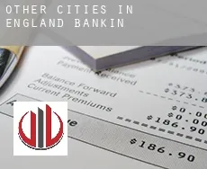Other cities in England  banking
