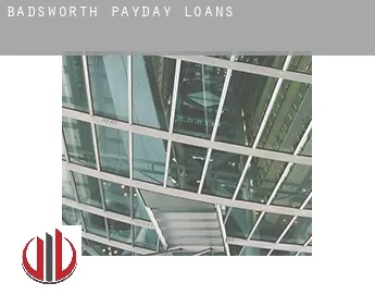 Badsworth  payday loans