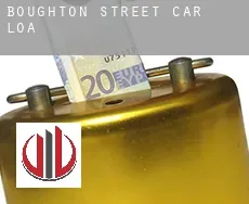 Boughton Street  car loan