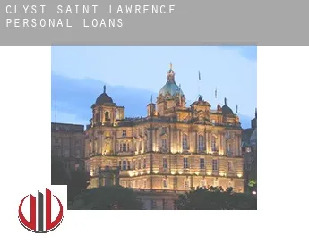 Clyst Saint Lawrence  personal loans