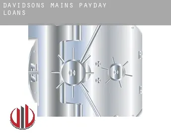Davidsons Mains  payday loans