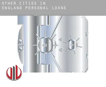 Other cities in England  personal loans