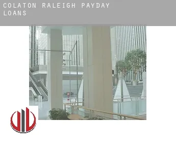 Colaton Raleigh  payday loans